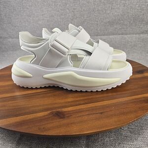 Adidas MEHANA‎ SANDALS Cloud Dash Grey/Cloud White Womens Size 10 - IF8183